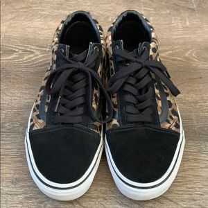 Vans Old Skool Leopard Print Shoes